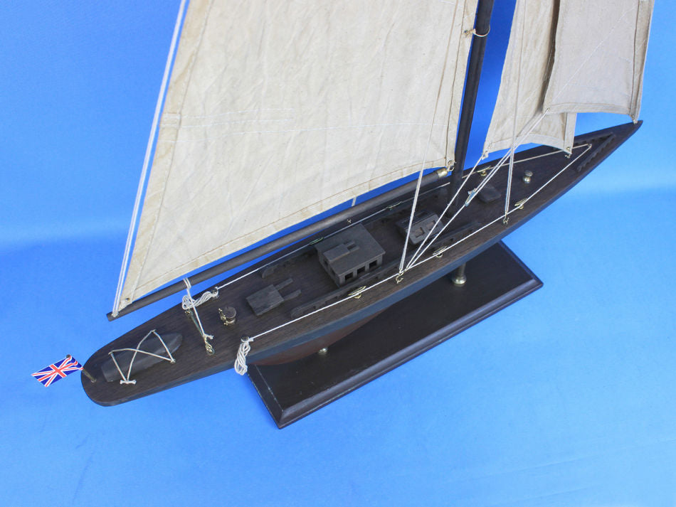 Wooden Vintage Endeavour Limited Model Sailboat Decoration 35"