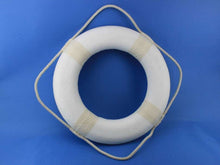 Load image into Gallery viewer, White Decorative Lifering 20&quot;&quot;