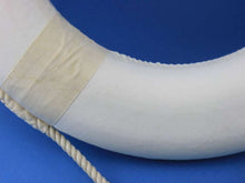 Load image into Gallery viewer, White Decorative Lifering 20&quot;&quot;