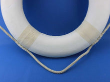Load image into Gallery viewer, White Decorative Lifering 20&quot;&quot;