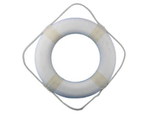 Load image into Gallery viewer, White Decorative Lifering 20&quot;&quot;