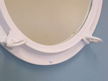 Load image into Gallery viewer, Gloss White Decorative Ship Porthole Window 24&#39;&#39;