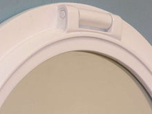 Load image into Gallery viewer, Gloss White Decorative Ship Porthole Window 24&#39;&#39;