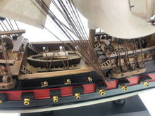 Load image into Gallery viewer, Wooden Thomas Tew&#39;s Amity White Sails Limited Model Pirate Ship 26&#39;&#39;