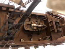 Load image into Gallery viewer, Wooden Thomas Tew&#39;s Amity White Sails Limited Model Pirate Ship 26&#39;&#39;