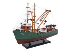 Load image into Gallery viewer, Wooden Andrea Gail - The Perfect Storm Model Boat 16&quot;
