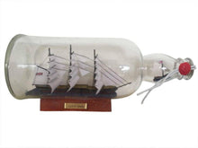 Load image into Gallery viewer, Cutty Sark Model Ship in a Glass Bottle 11&quot;