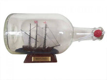 Load image into Gallery viewer, Mayflower Model Ship in a Glass Bottle  9&quot;&quot;