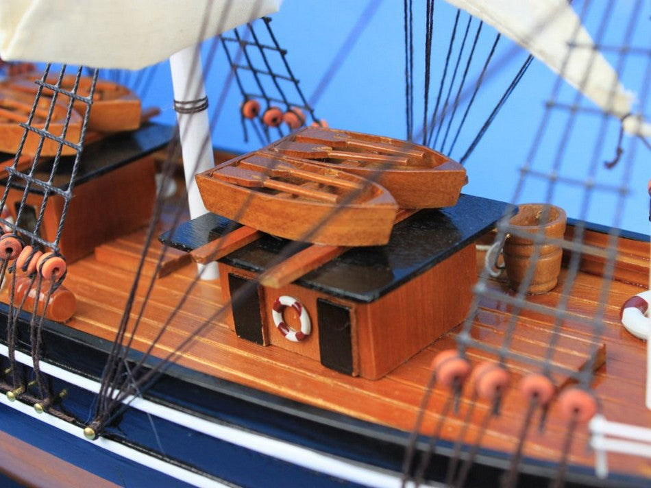 Wooden Cutty Sark Tall Model Clipper Ship 30"