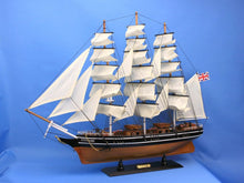 Load image into Gallery viewer, Wooden Cutty Sark Tall Model Clipper Ship 30&quot;
