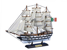 Load image into Gallery viewer, Wooden Amerigo Vespucci Tall Model Ship 15&quot;