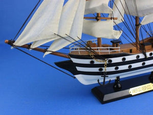 Wooden Amerigo Vespucci Tall Model Ship 15"