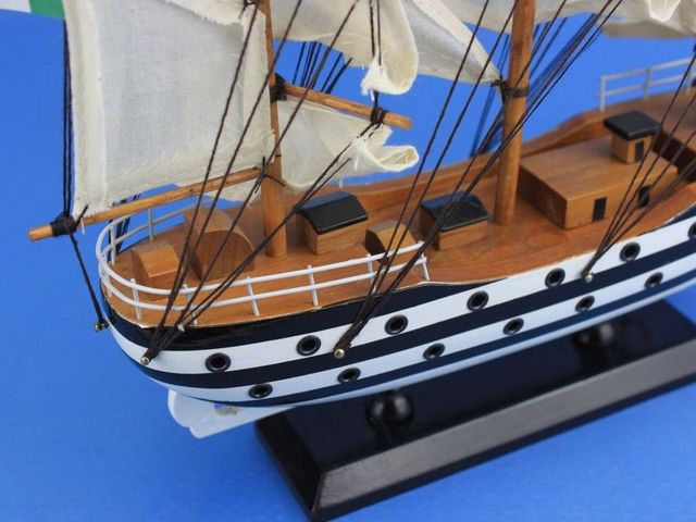 Wooden Amerigo Vespucci Tall Model Ship 15"