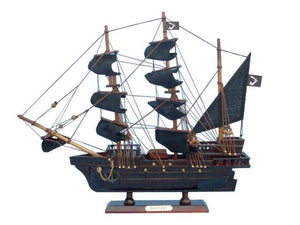 Wooden Thomas Tew's Amity Model Pirate Ship 14""