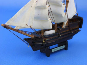 Wooden Mayflower Tall Model Ship 7""