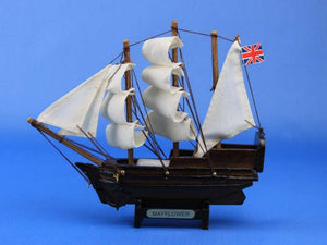 Wooden Mayflower Tall Model Ship 7""